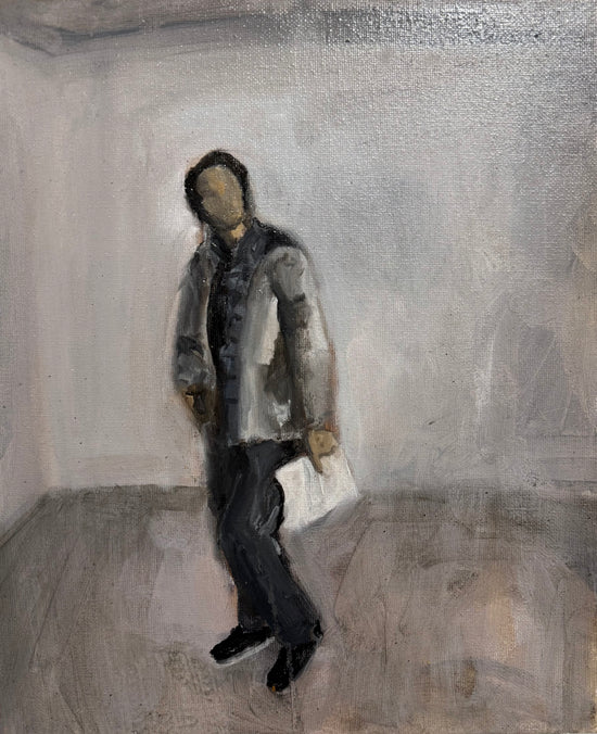 His head was swimming in an alphabet