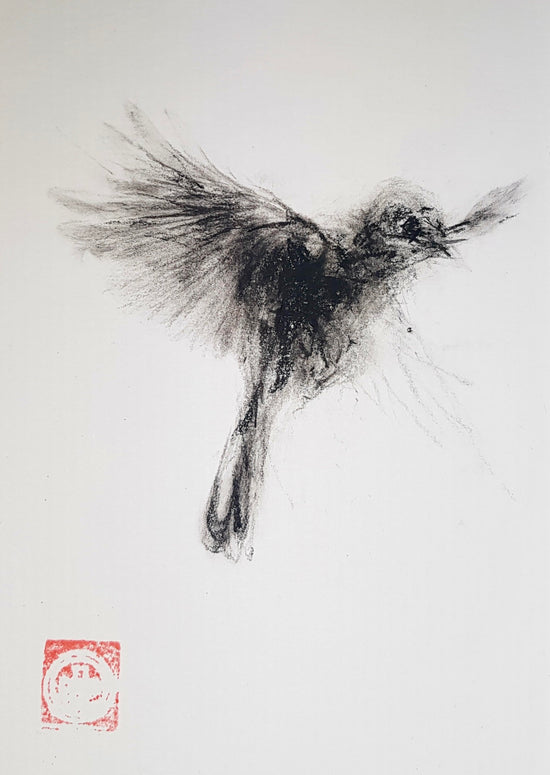 SPARROWS IN FLIGHT (1)