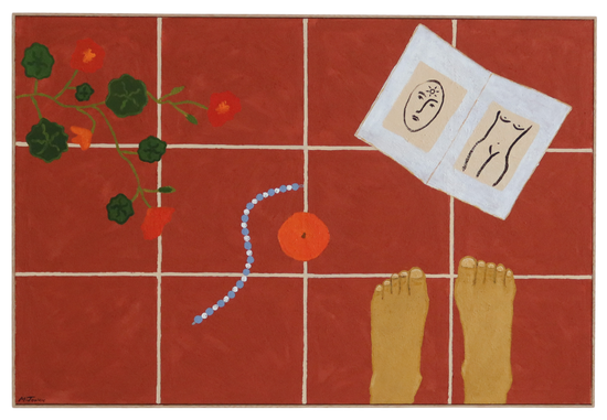 POOLSIDE ESSENTIALS ON SUNWARMED TERRACOTTA