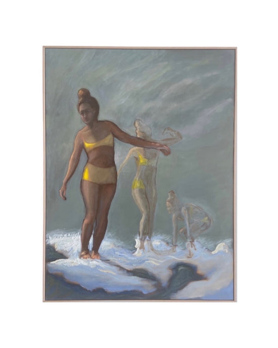 SURFER IN YELLOW